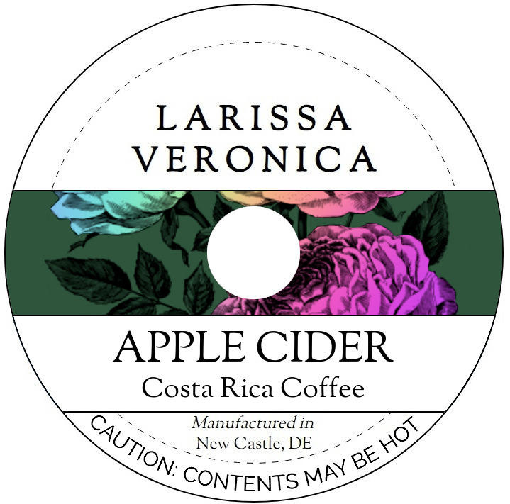 Apple Cider Costa Rica Coffee <BR>(Single Serve K-Cup Pods)