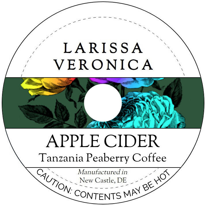 Apple Cider Tanzania Peaberry Coffee <BR>(Single Serve K-Cup Pods)