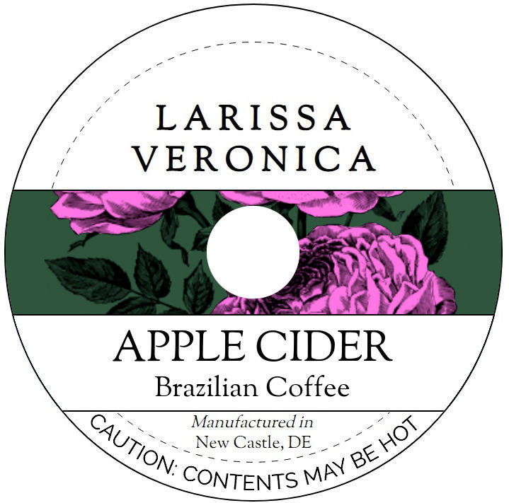 Apple Cider Brazilian Coffee <BR>(Single Serve K-Cup Pods)