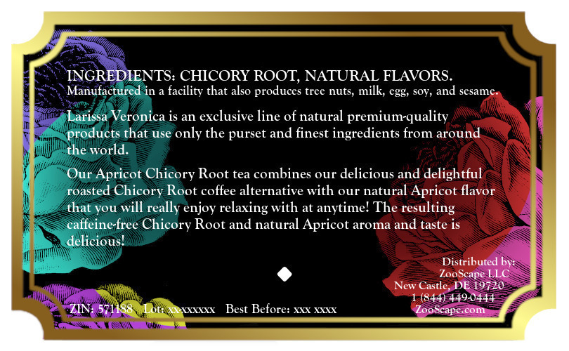 Apricot Chicory Root Tea <BR>(Single Serve K-Cup Pods)