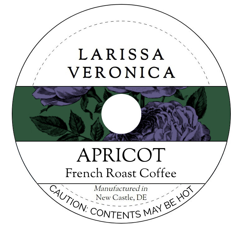 Apricot French Roast Coffee <BR>(Single Serve K-Cup Pods)