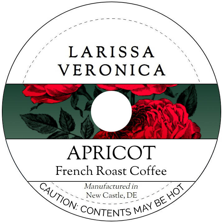 Apricot French Roast Coffee <BR>(Single Serve K-Cup Pods)