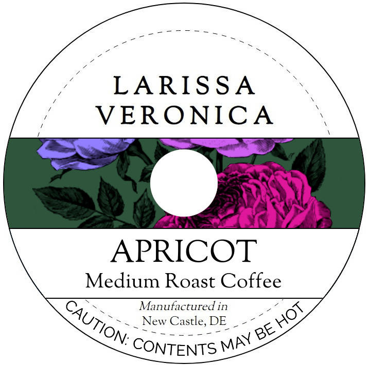 Apricot Medium Roast Coffee <BR>(Single Serve K-Cup Pods)
