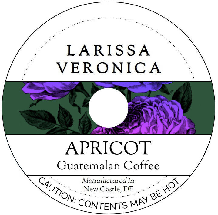 Apricot Guatemalan Coffee <BR>(Single Serve K-Cup Pods)