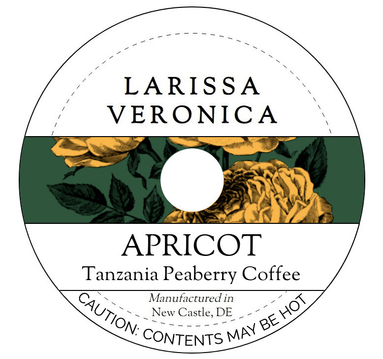 Apricot Tanzania Peaberry Coffee <BR>(Single Serve K-Cup Pods)