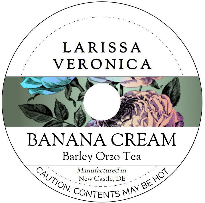 Banana Cream Barley Orzo Tea <BR>(Single Serve K-Cup Pods)