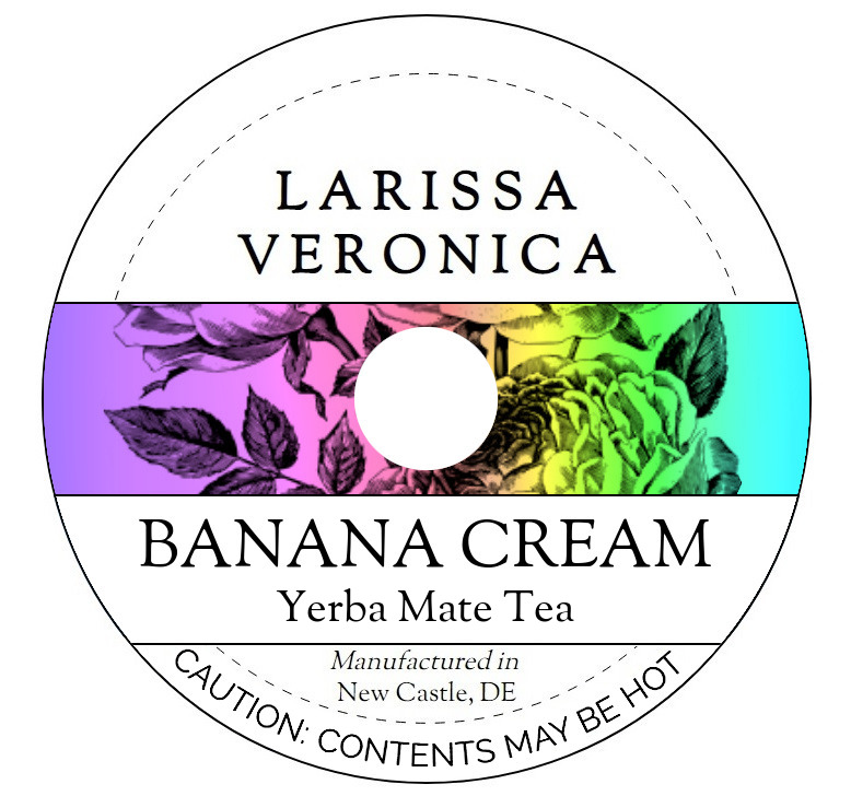 Banana Cream Yerba Mate Tea <BR>(Single Serve K-Cup Pods)