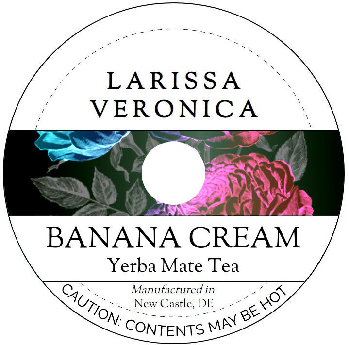 Banana Cream Yerba Mate Tea <BR>(Single Serve K-Cup Pods)