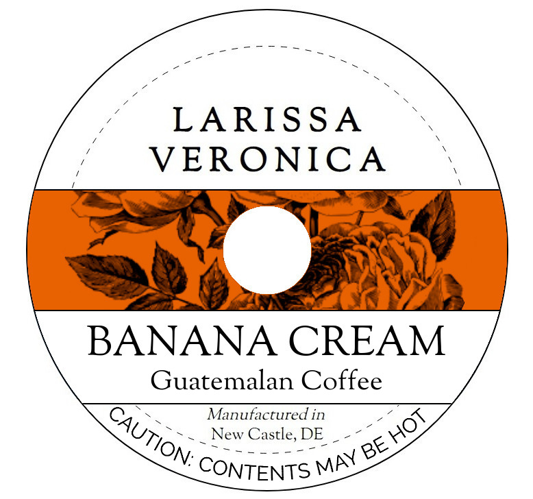 Banana Cream Guatemalan Coffee <BR>(Single Serve K-Cup Pods)