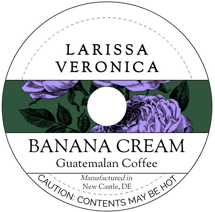 Banana Cream Guatemalan Coffee <BR>(Single Serve K-Cup Pods)