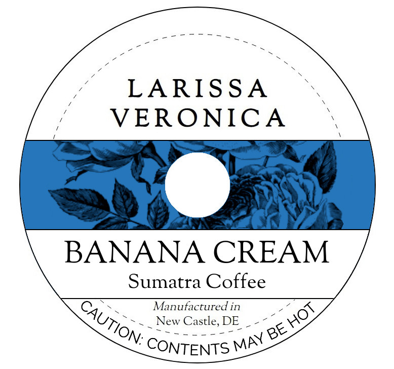 Banana Cream Sumatra Coffee <BR>(Single Serve K-Cup Pods)