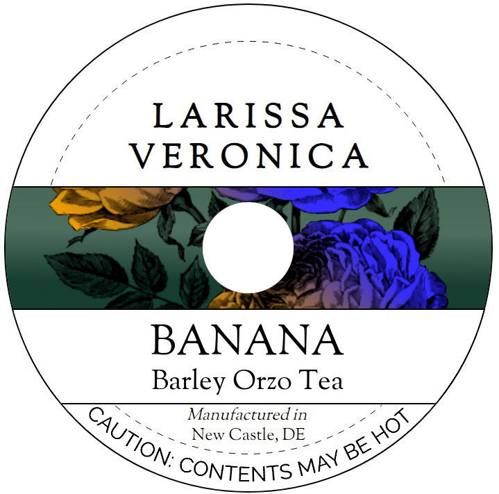 Banana Barley Orzo Tea <BR>(Single Serve K-Cup Pods)