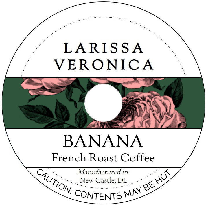 Banana French Roast Coffee <BR>(Single Serve K-Cup Pods)