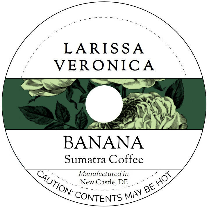Banana Sumatra Coffee <BR>(Single Serve K-Cup Pods)
