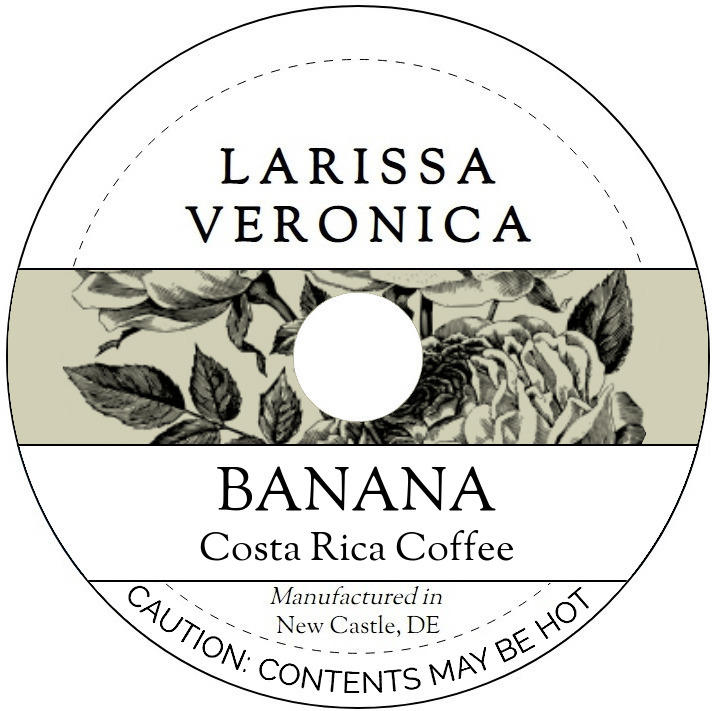 Banana Costa Rica Coffee <BR>(Single Serve K-Cup Pods)