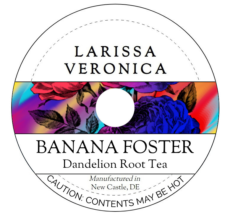 Banana Foster Dandelion Root Tea <BR>(Single Serve K-Cup Pods)