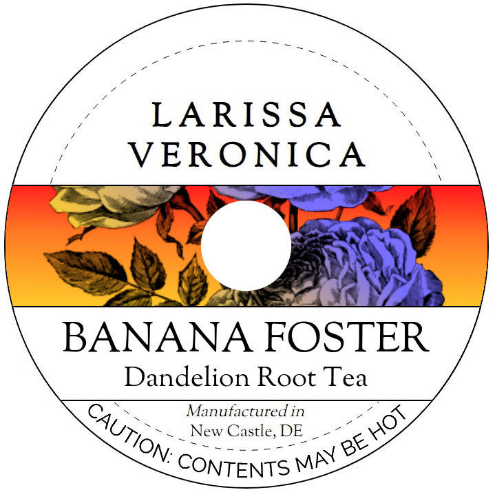 Banana Foster Dandelion Root Tea <BR>(Single Serve K-Cup Pods)