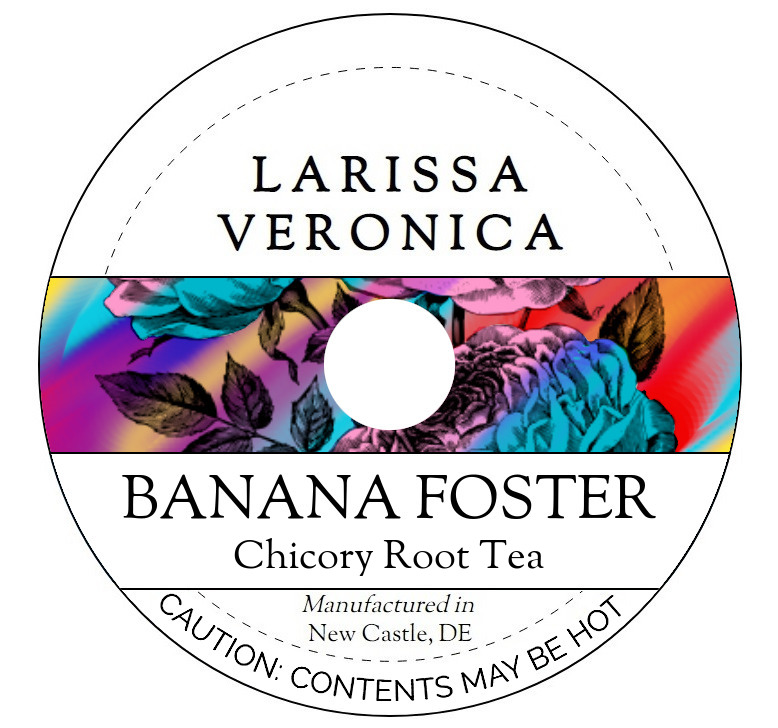 Banana Foster Chicory Root Tea <BR>(Single Serve K-Cup Pods)