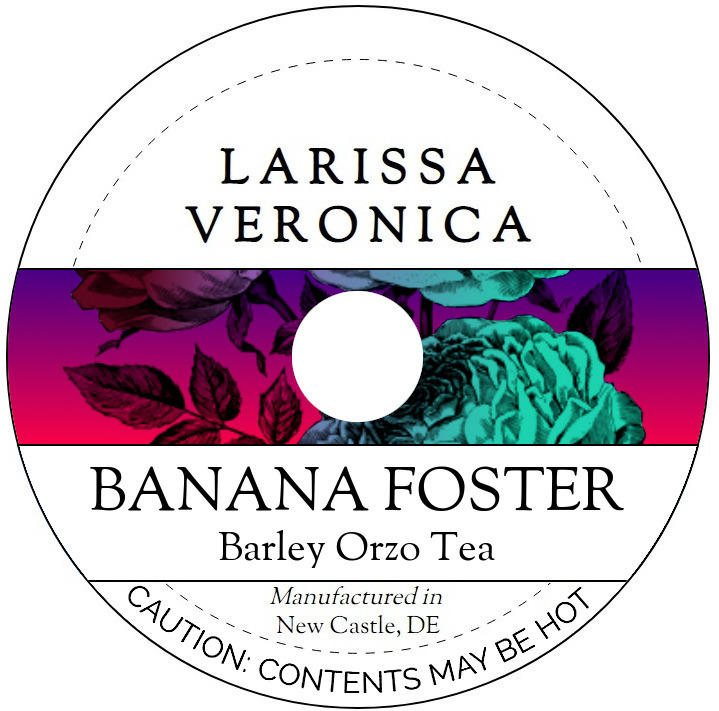 Banana Foster Barley Orzo Tea <BR>(Single Serve K-Cup Pods)