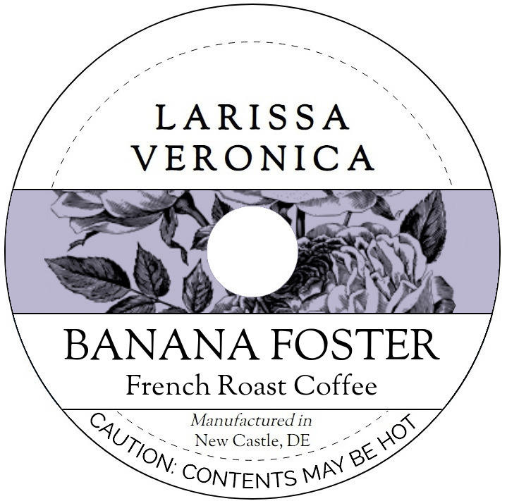 Banana Foster French Roast Coffee <BR>(Single Serve K-Cup Pods)