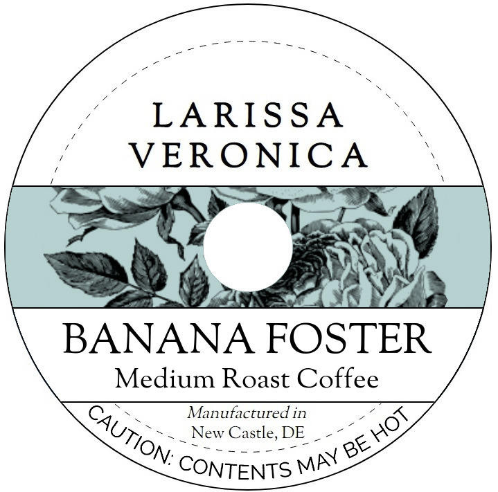 Banana Foster Medium Roast Coffee <BR>(Single Serve K-Cup Pods)