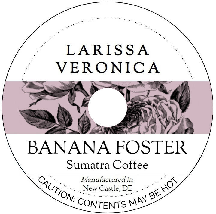 Banana Foster Sumatra Coffee <BR>(Single Serve K-Cup Pods)