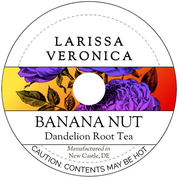 Banana Nut Dandelion Root Tea <BR>(Single Serve K-Cup Pods)