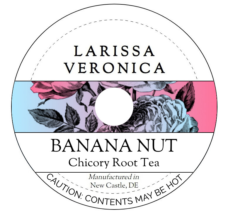 Banana Nut Chicory Root Tea <BR>(Single Serve K-Cup Pods)