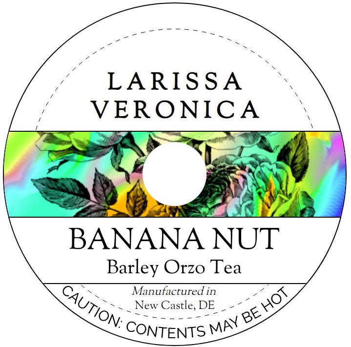 Banana Nut Barley Orzo Tea <BR>(Single Serve K-Cup Pods)