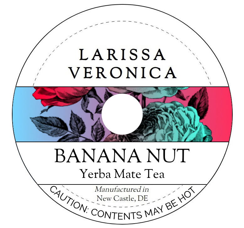 Banana Nut Yerba Mate Tea <BR>(Single Serve K-Cup Pods)