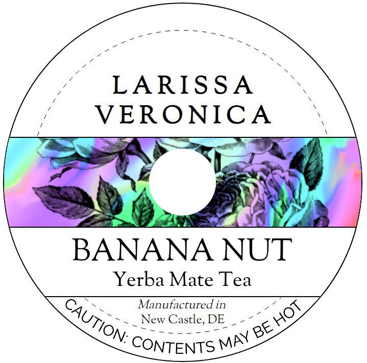 Banana Nut Yerba Mate Tea <BR>(Single Serve K-Cup Pods)