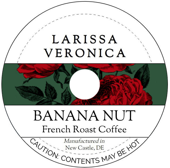 Banana Nut French Roast Coffee <BR>(Single Serve K-Cup Pods)