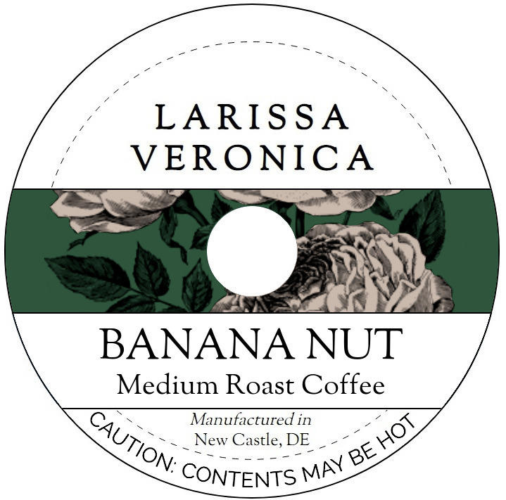 Banana Nut Medium Roast Coffee <BR>(Single Serve K-Cup Pods)