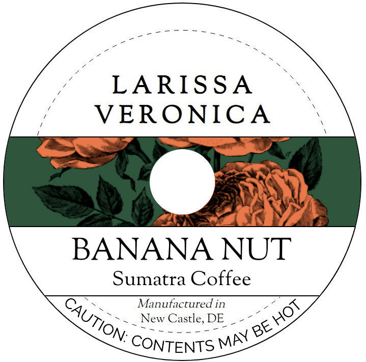 Banana Nut Sumatra Coffee <BR>(Single Serve K-Cup Pods)