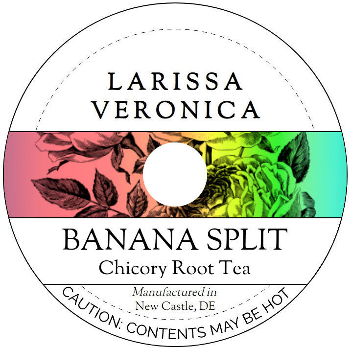 Banana Split Chicory Root Tea <BR>(Single Serve K-Cup Pods)