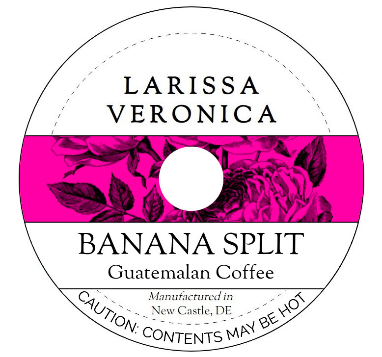 Banana Split Guatemalan Coffee <BR>(Single Serve K-Cup Pods)