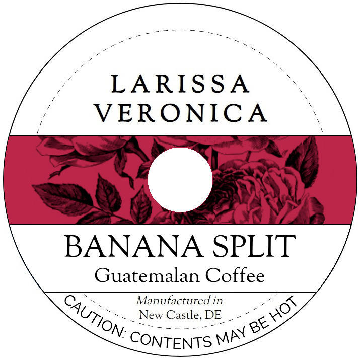 Banana Split Guatemalan Coffee <BR>(Single Serve K-Cup Pods)