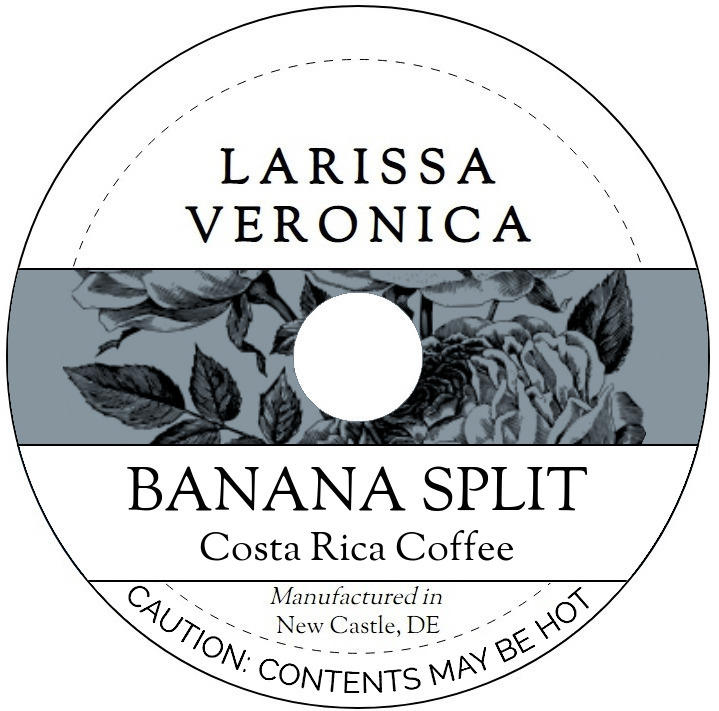 Banana Split Costa Rica Coffee <BR>(Single Serve K-Cup Pods)