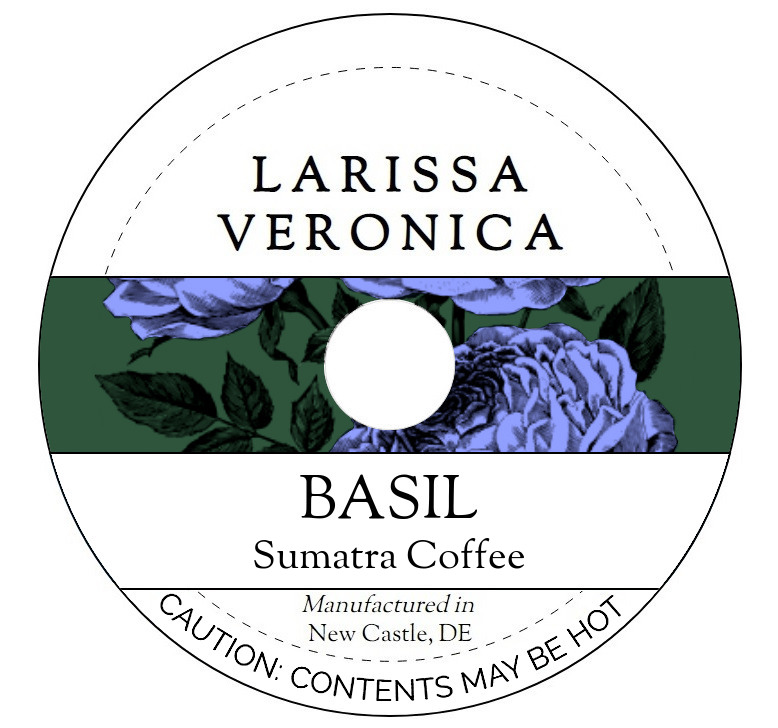 Basil Sumatra Coffee <BR>(Single Serve K-Cup Pods)