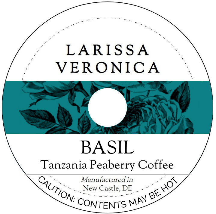 Basil Tanzania Peaberry Coffee <BR>(Single Serve K-Cup Pods)