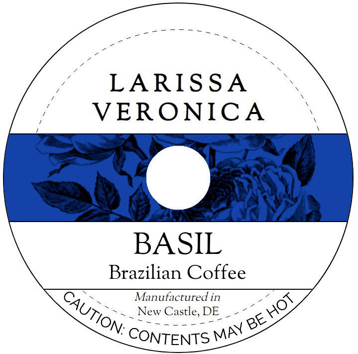 Basil Brazilian Coffee <BR>(Single Serve K-Cup Pods)