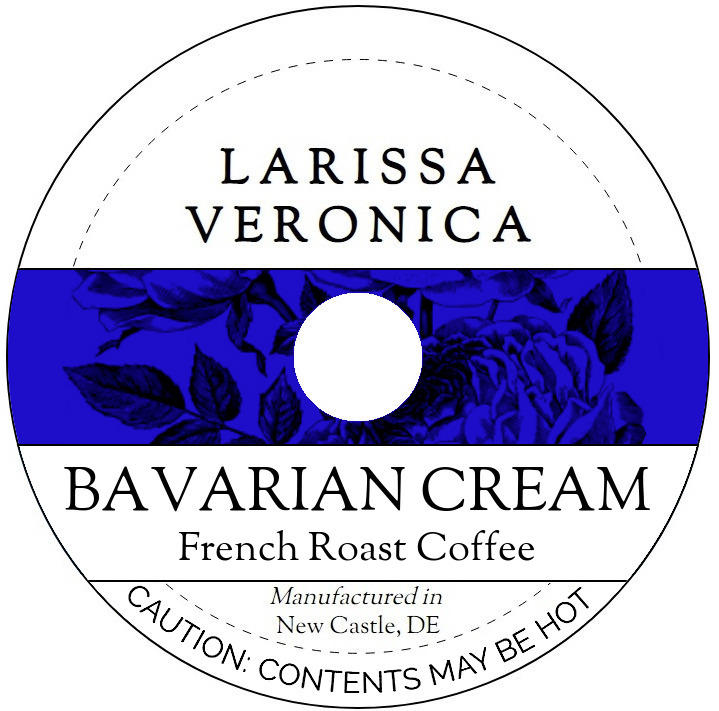 Bavarian Cream French Roast Coffee <BR>(Single Serve K-Cup Pods)