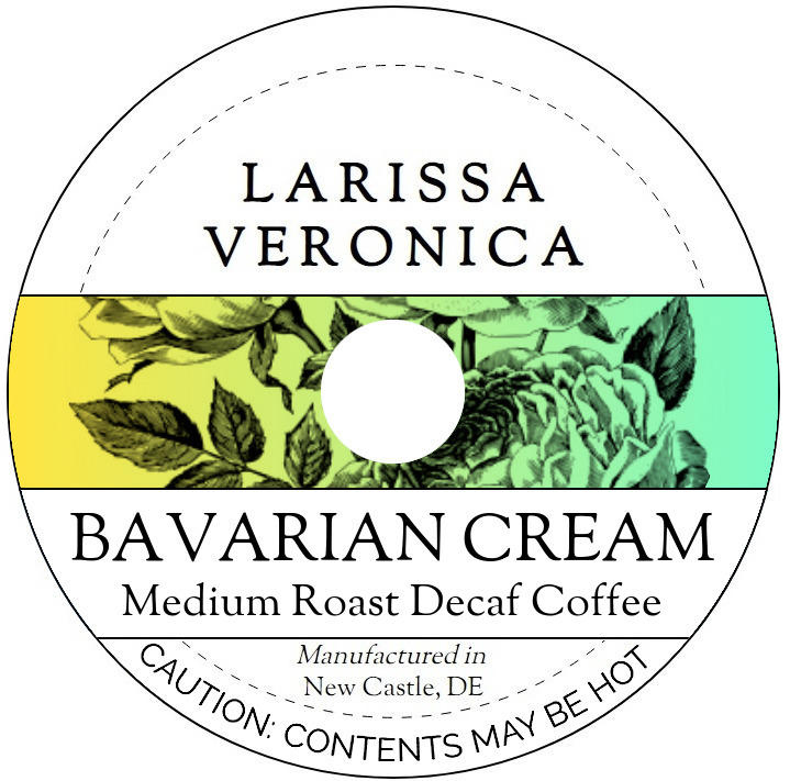 Bavarian Cream Medium Roast Decaf Coffee <BR>(Single Serve K-Cup Pods)