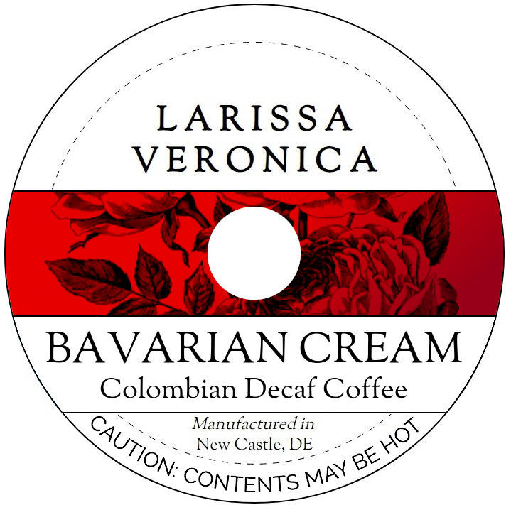 Bavarian Cream Colombian Decaf Coffee <BR>(Single Serve K-Cup Pods)
