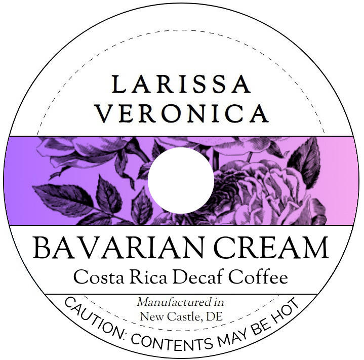 Bavarian Cream Costa Rica Decaf Coffee <BR>(Single Serve K-Cup Pods)