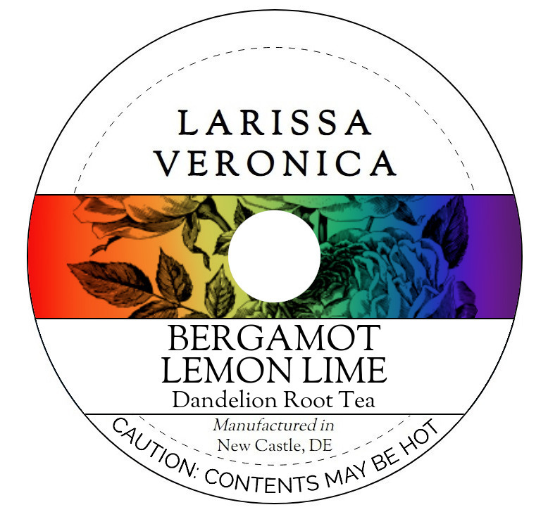 Bergamot Lemon Lime Dandelion Root Tea <BR>(Single Serve K-Cup Pods)