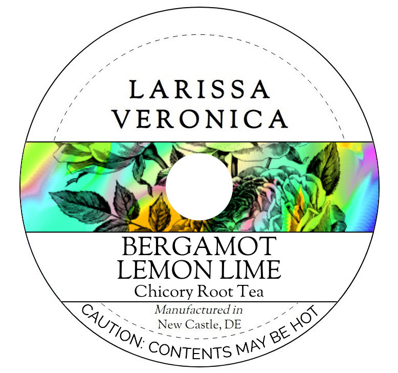 Bergamot Lemon Lime Chicory Root Tea <BR>(Single Serve K-Cup Pods)