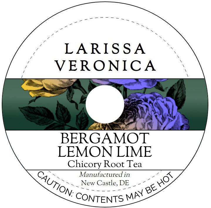 Bergamot Lemon Lime Chicory Root Tea <BR>(Single Serve K-Cup Pods)