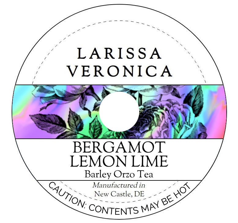 Bergamot Lemon Lime Barley Orzo Tea <BR>(Single Serve K-Cup Pods)