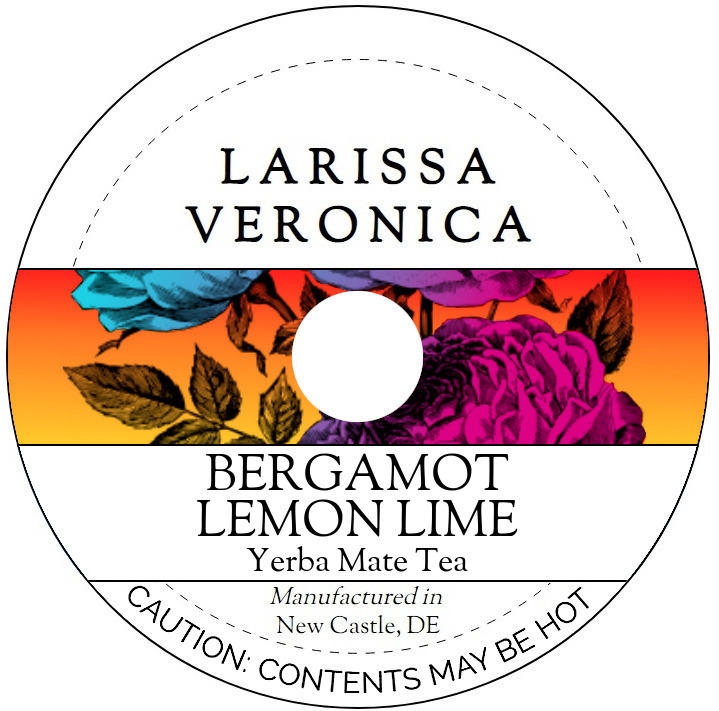 Bergamot Lemon Lime Yerba Mate Tea <BR>(Single Serve K-Cup Pods)